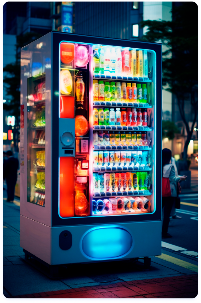 Modern vending machine